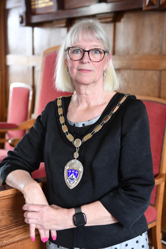 Town Mayor Councillor Jill Long 2022